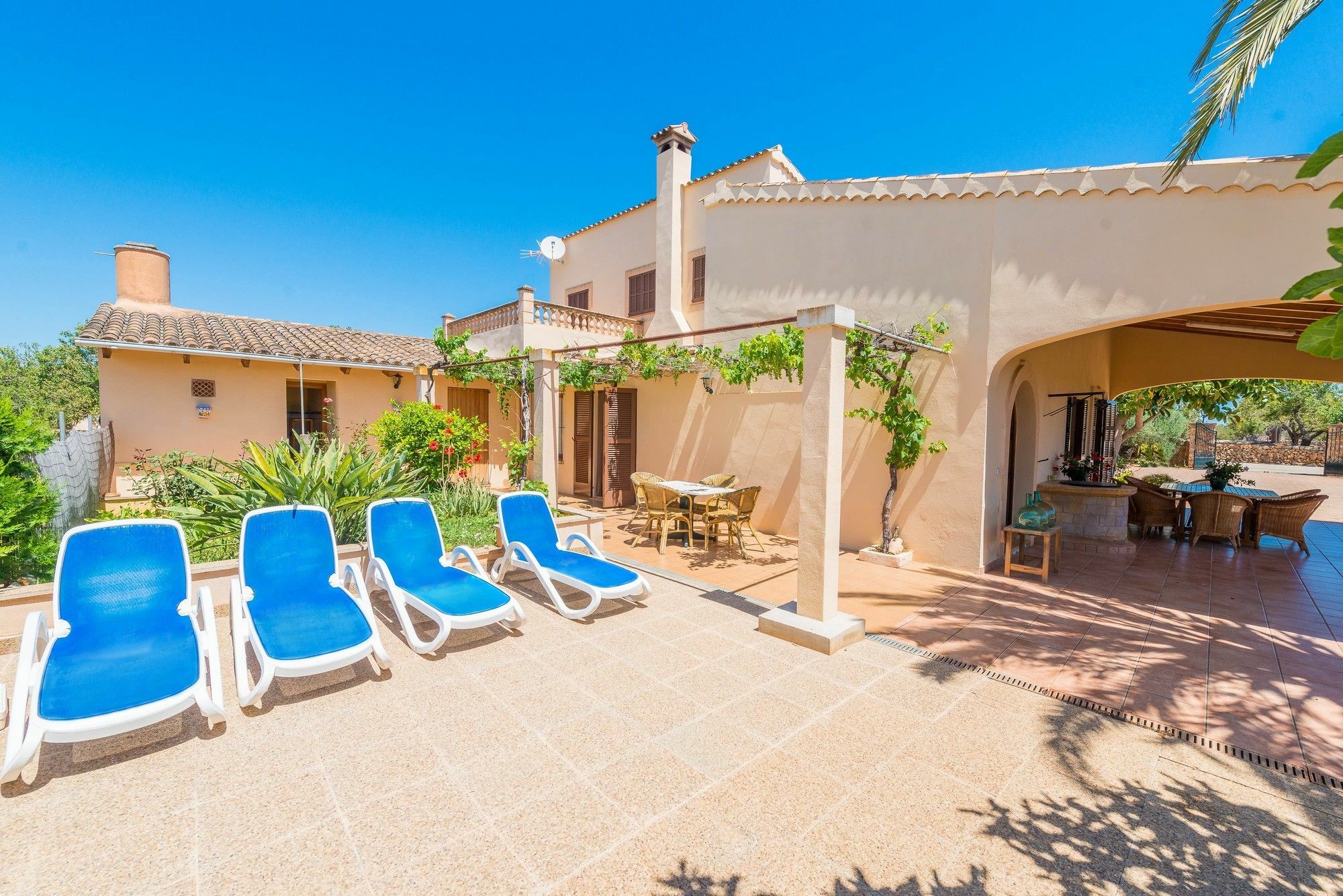 Clau De Sol Villa Can Picafort  Eksteriør bilde